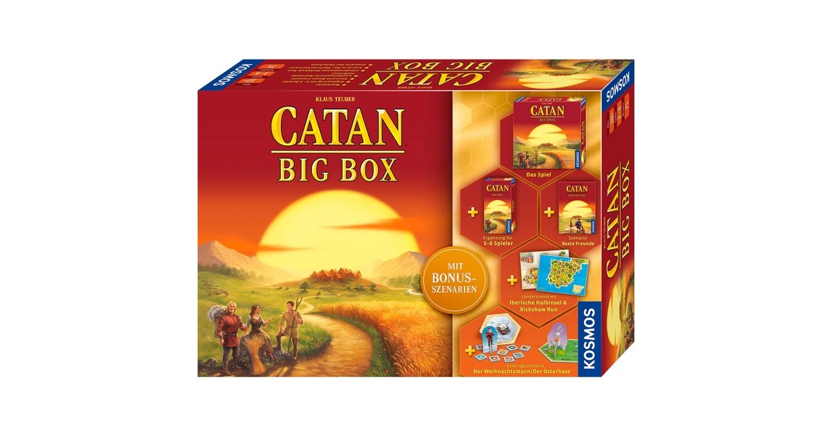 KOSMOS CATAN - Big Box, Brettspiel KOSMOS CATAN - Big Box, Brettspiel