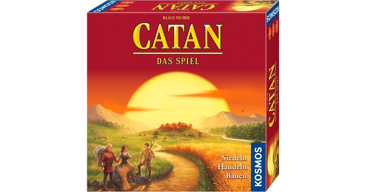 KOSMOS CATAN - Das Spiel, Brettspiel(Spiel des Jahres 1995, Spiel des Jahrhunderts) KOSMOS CATAN - Das Spiel, Brettspiel(Spiel des Jahres 1995, Spiel des Jahrhunderts)