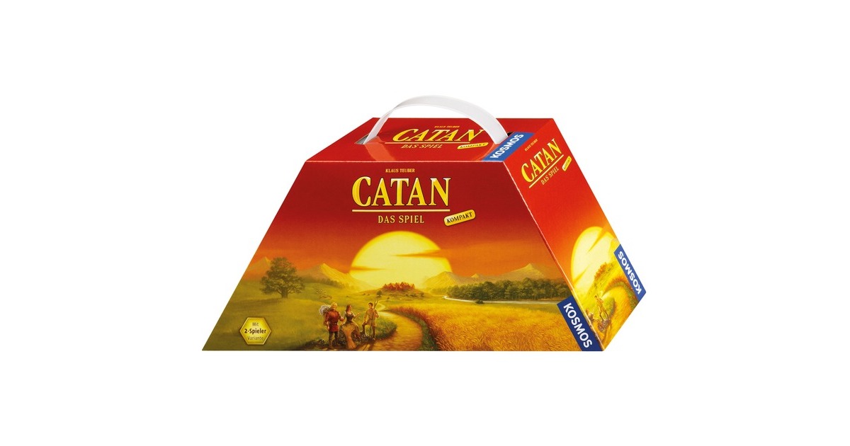 KOSMOS CATAN - Das Spiel - kompakt, Brettspiel KOSMOS CATAN - Das Spiel - kompakt, Brettspiel