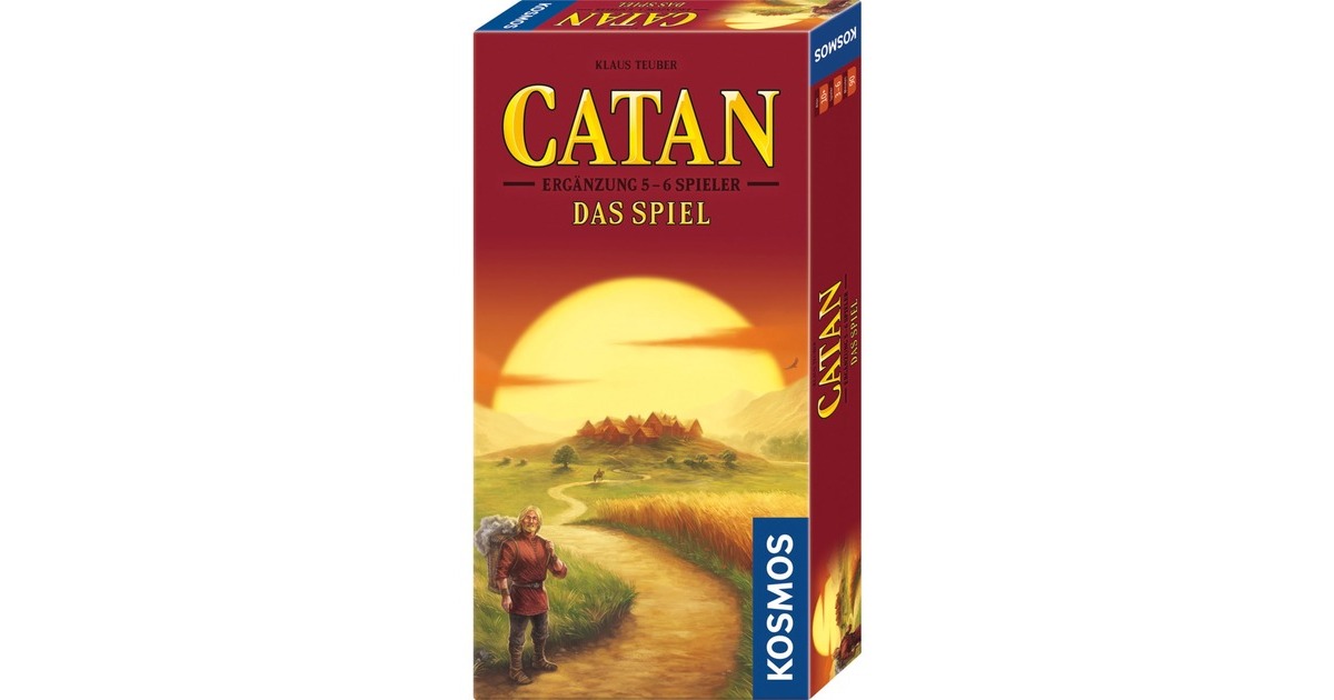 KOSMOS CATAN - Ergänzung für 5-6 Spieler, Brettspiel(Erweiterung) KOSMOS CATAN - Ergänzung für 5-6 Spieler, Brettspiel(Erweiterung)