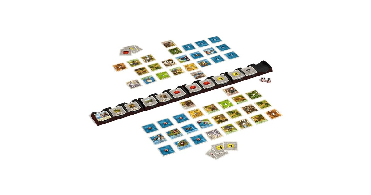 KOSMOS CATAN - Erweiterung für das Duell - Finstere & Goldene Zeiten, Kartenspiel