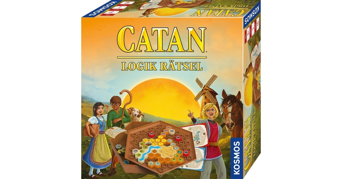 KOSMOS CATAN - Logik Rätsel, Brettspiel