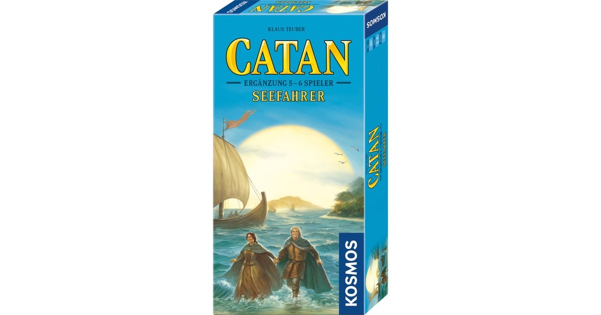 KOSMOS CATAN - Seefahrer Ergänzung 5-6 Spieler, Brettspiel(Erweiterung)