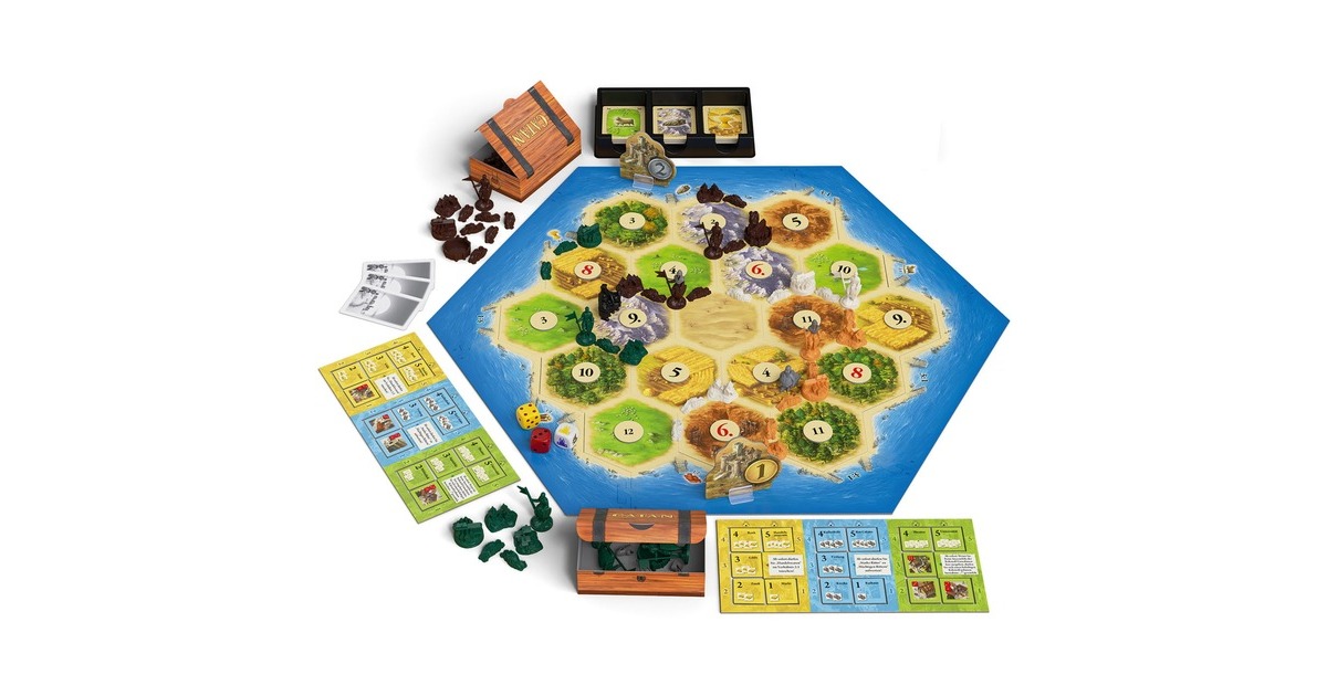 KOSMOS CATAN - Städte & Ritter Ergänzung 5-6 Spieler, Brettspiel(Erweiterung)