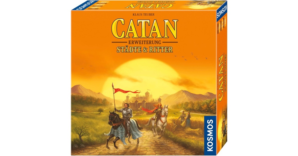KOSMOS CATAN - Städte & Ritter, Brettspiel(Erweiterung)