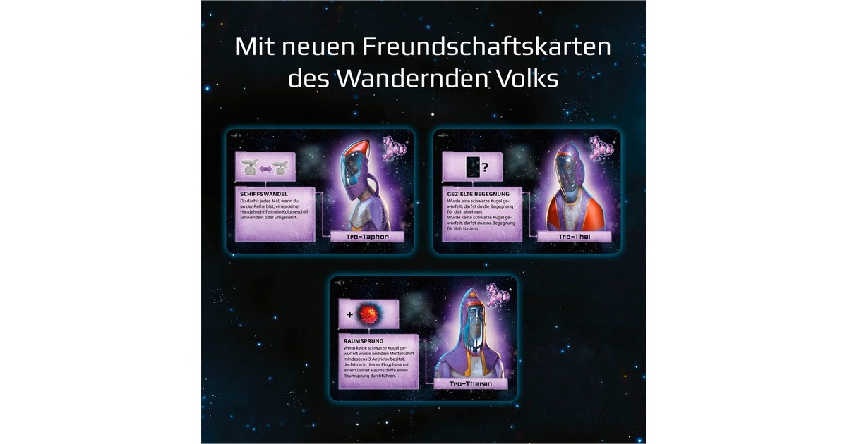 KOSMOS CATAN - Sternenfahrer Ergänzung für 5-6 Spieler, Brettspiel