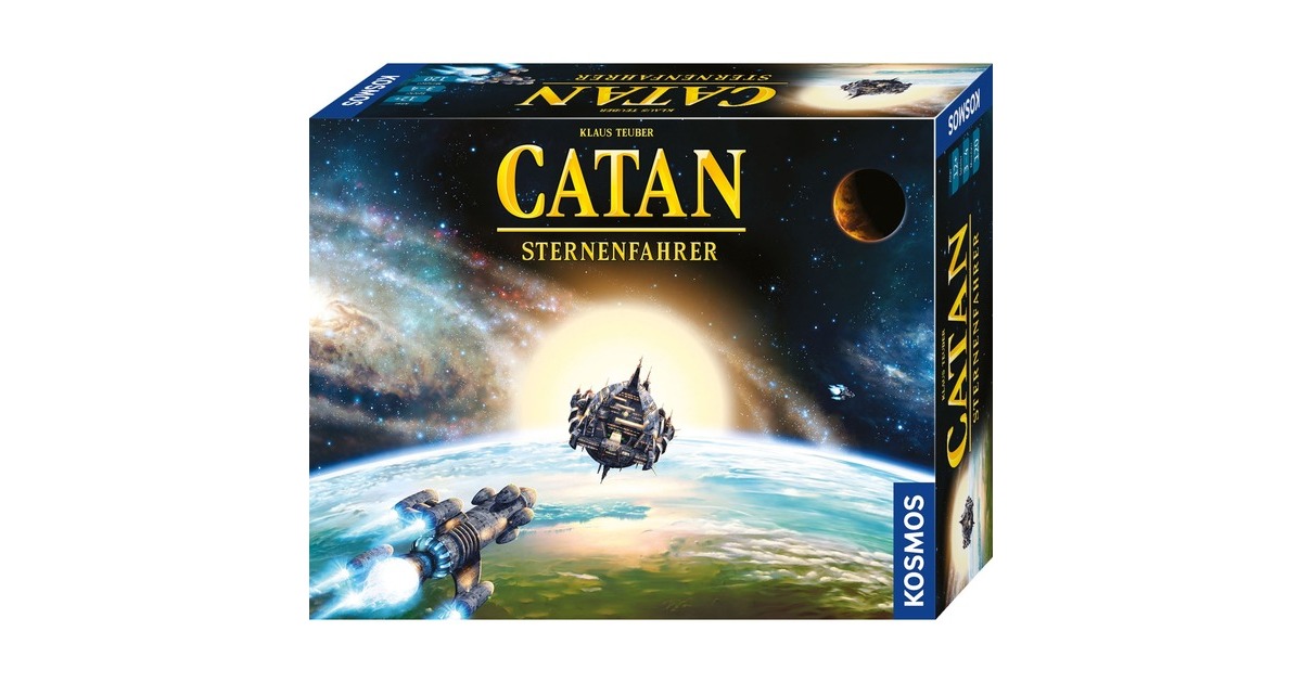 KOSMOS CATAN - Sternenfahrer, Brettspiel