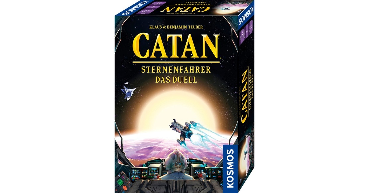 KOSMOS CATAN - Sternenfahrer: Das Duell, Brettspiel