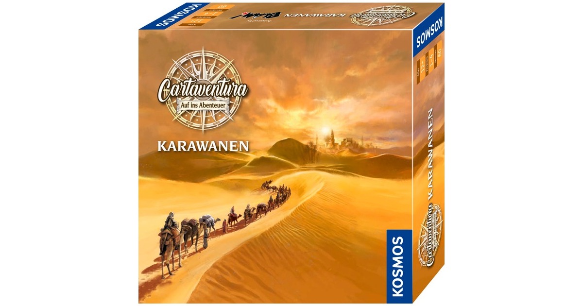 KOSMOS Cartaventura Karawanen, Kartenspiel