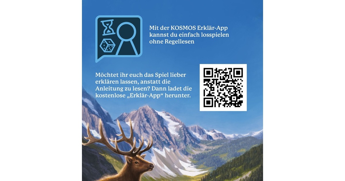 KOSMOS Cascadia - im Herzen der Natur, Gesellschaftsspiel(Spiel des Jahres 2022)