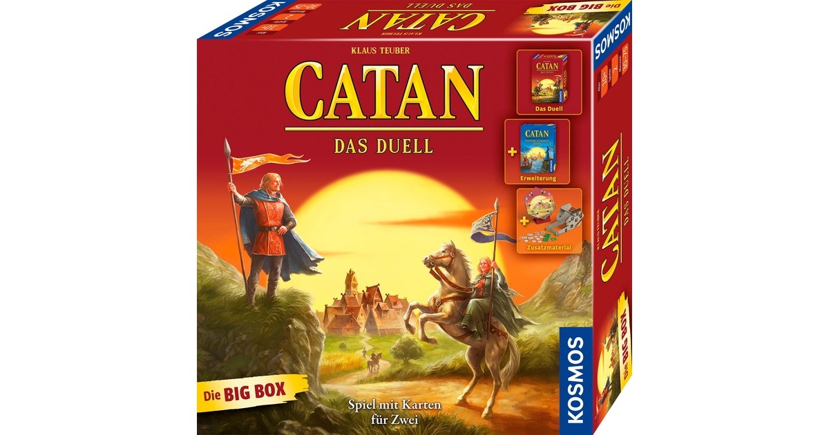 KOSMOS Catan - Das Duell Big Box, Kartenspiel