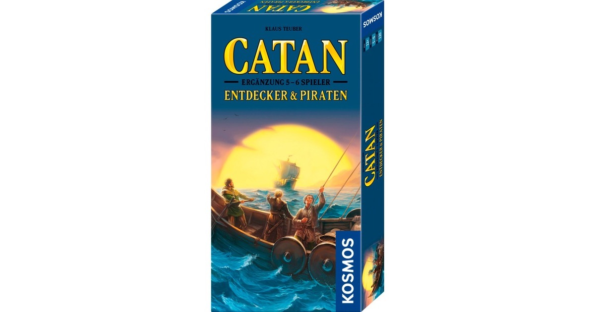 KOSMOS Catan - Entdecker & Piraten Ergänzun, Brettspiel(Erweiterung)