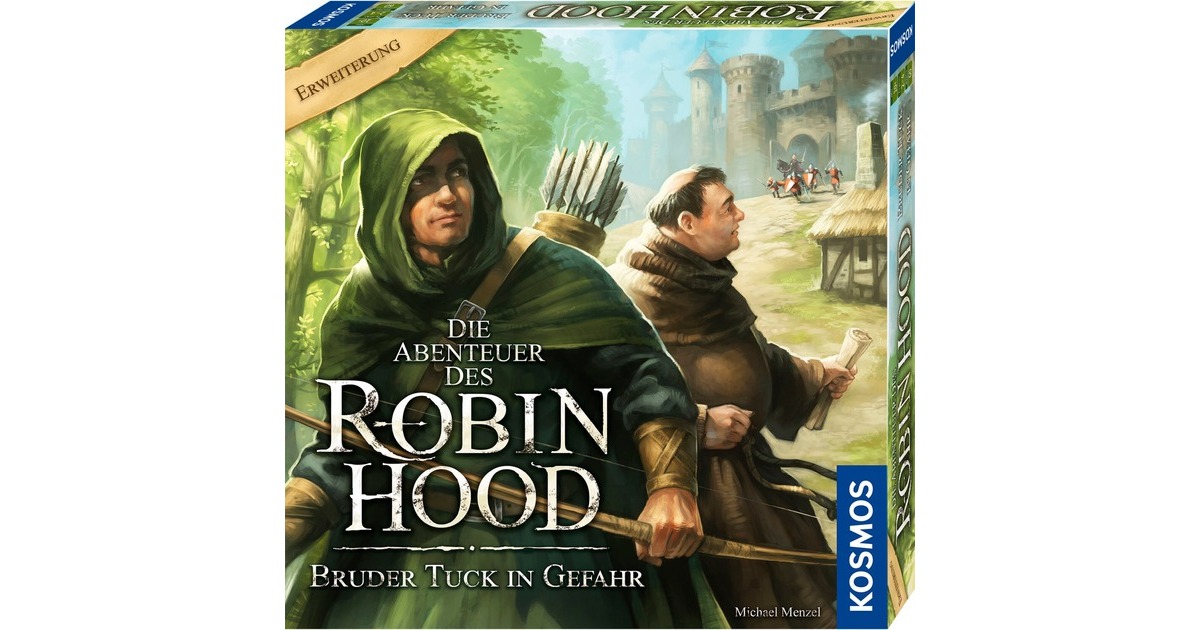 KOSMOS Die Abenteuer des Robin Hood - Bruder Tuck in Gefahr, Brettspiel(Erweiterung)
