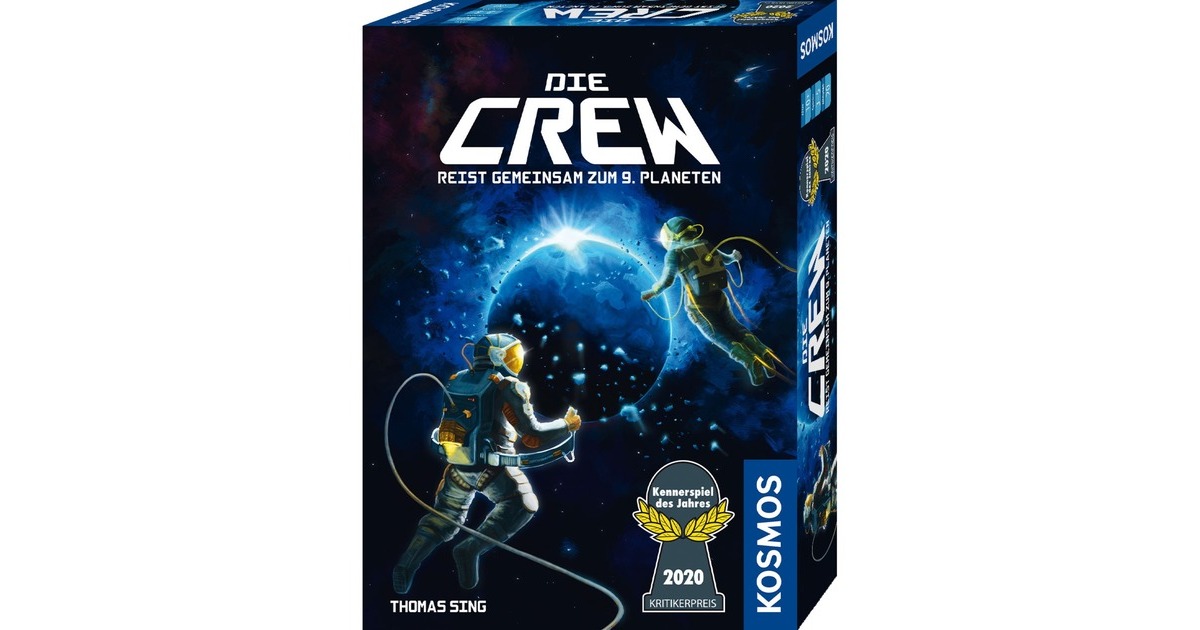 KOSMOS Die Crew - Auf der Suche nach dem 9. Planeten, Kartenspiel(Kennerspiel des Jahres 2020)