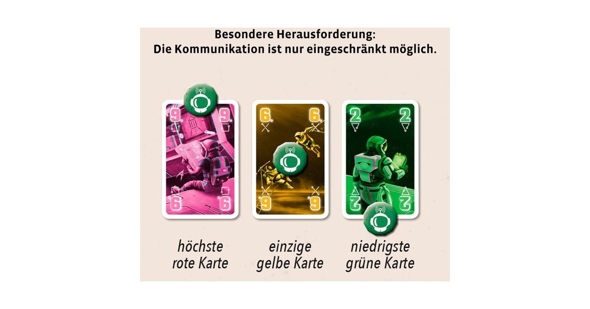 KOSMOS Die Crew - Auf der Suche nach dem 9. Planeten, Kartenspiel(Kennerspiel des Jahres 2020)