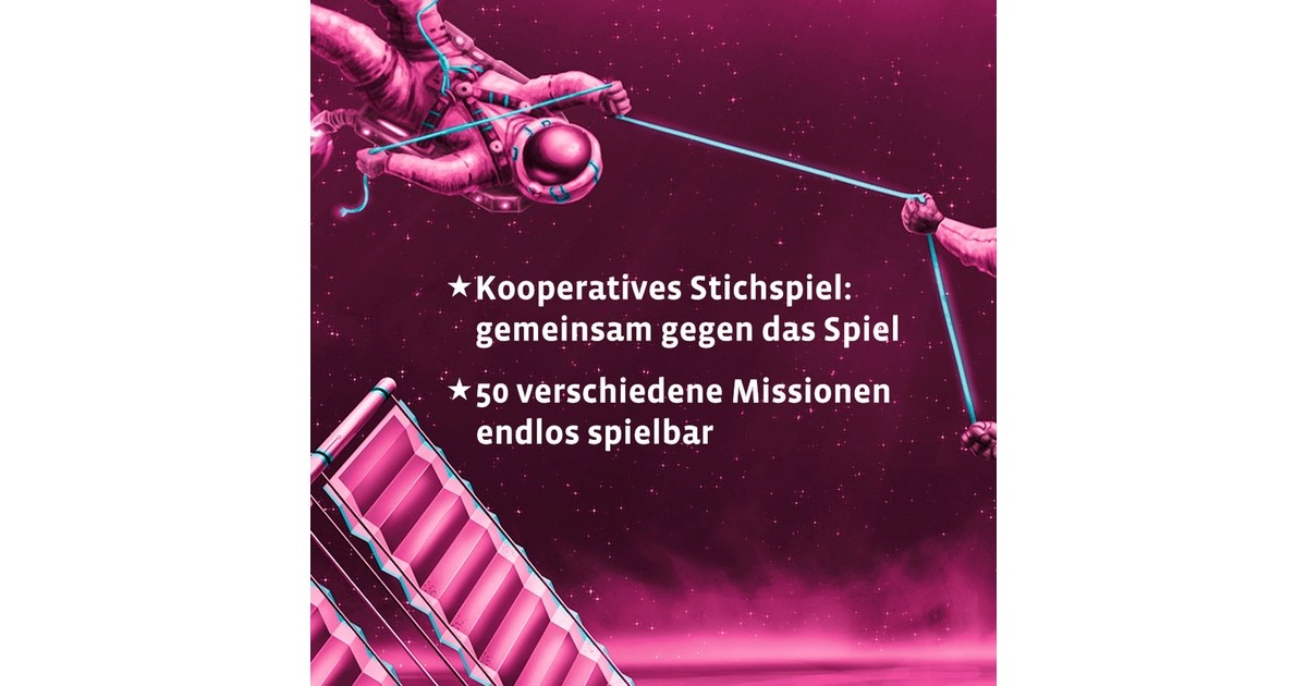 KOSMOS Die Crew - Auf der Suche nach dem 9. Planeten, Kartenspiel(Kennerspiel des Jahres 2020)