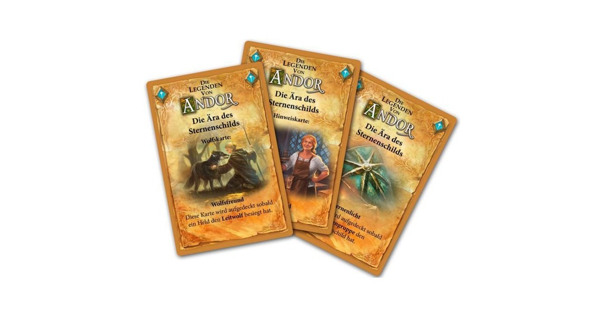 KOSMOS Die Legenden von Andor - Der Sternenschild, Brettspiel(Erweiterung)