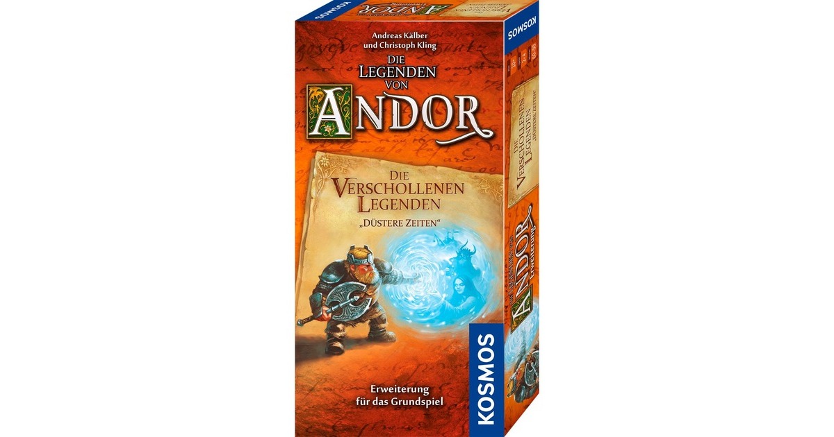 KOSMOS Die Legenden von Andor - Die verschollenen Legenden "Düstere Zeiten", Brettspiel KOSMOS Die Legenden von Andor - Die verschollenen Legenden "Düstere Zeiten", Brettspiel