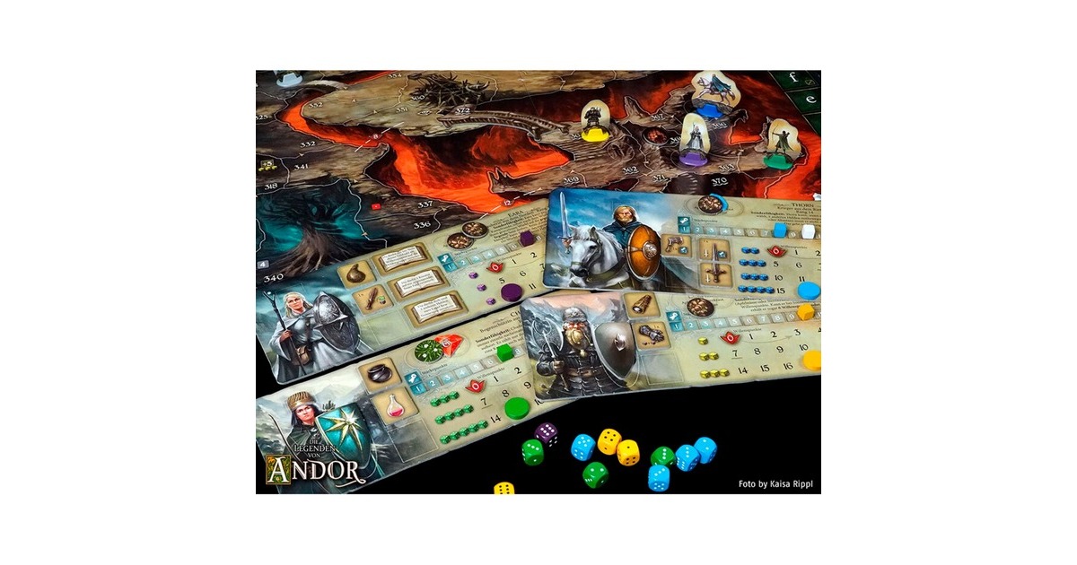 KOSMOS Die Legenden von Andor - Teil III: Die letzte Hoffnung, Brettspiel