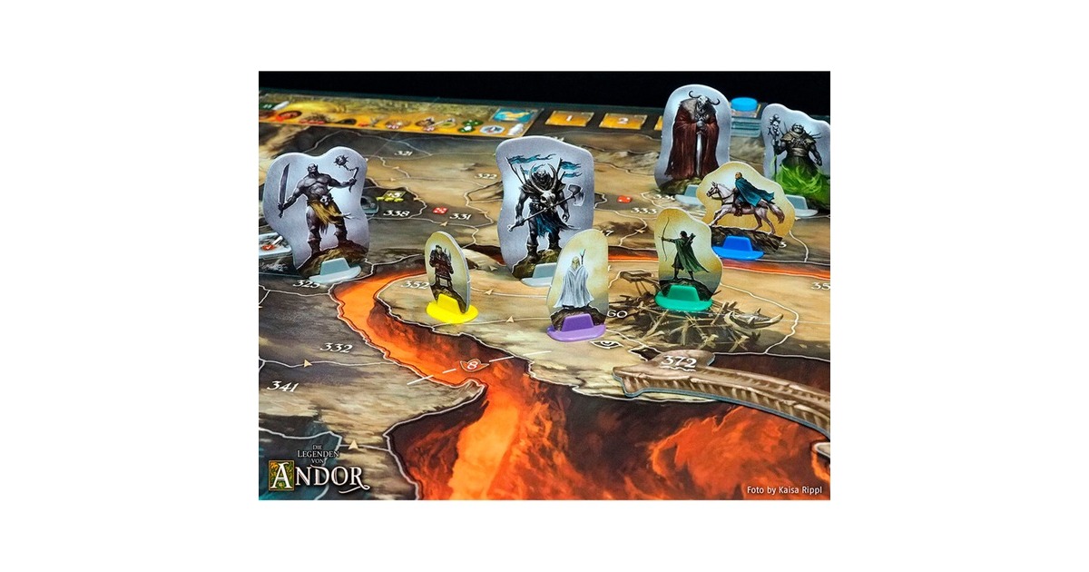 KOSMOS Die Legenden von Andor - Teil III: Die letzte Hoffnung, Brettspiel