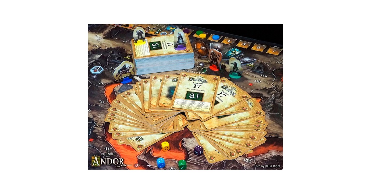 KOSMOS Die Legenden von Andor - Teil III: Die letzte Hoffnung, Brettspiel