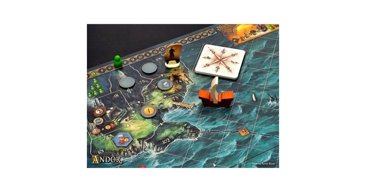 KOSMOS Die Legenden von Andor - Teil II: Die Reise in den Norden, Brettspiel(Erweiterung)