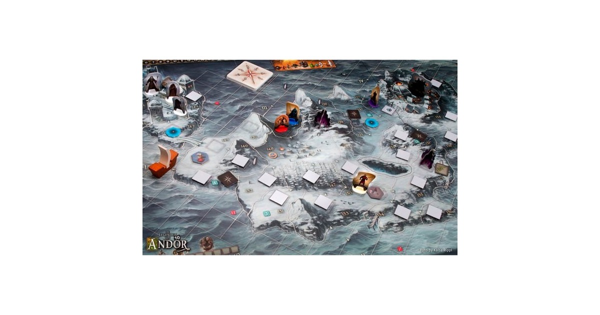 KOSMOS Die Legenden von Andor - Teil II: Die Reise in den Norden, Brettspiel(Erweiterung)