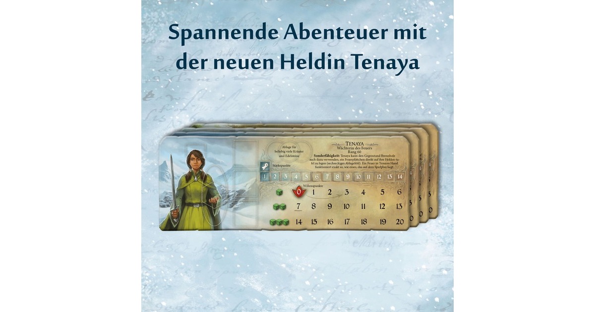 KOSMOS Die Legenden von Andor -Die ewige Kälte, Brettspiel