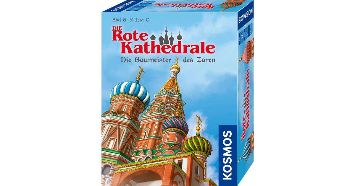 KOSMOS Die Rote Kathedrale, Brettspiel(Die Baumeister des Zaren)
