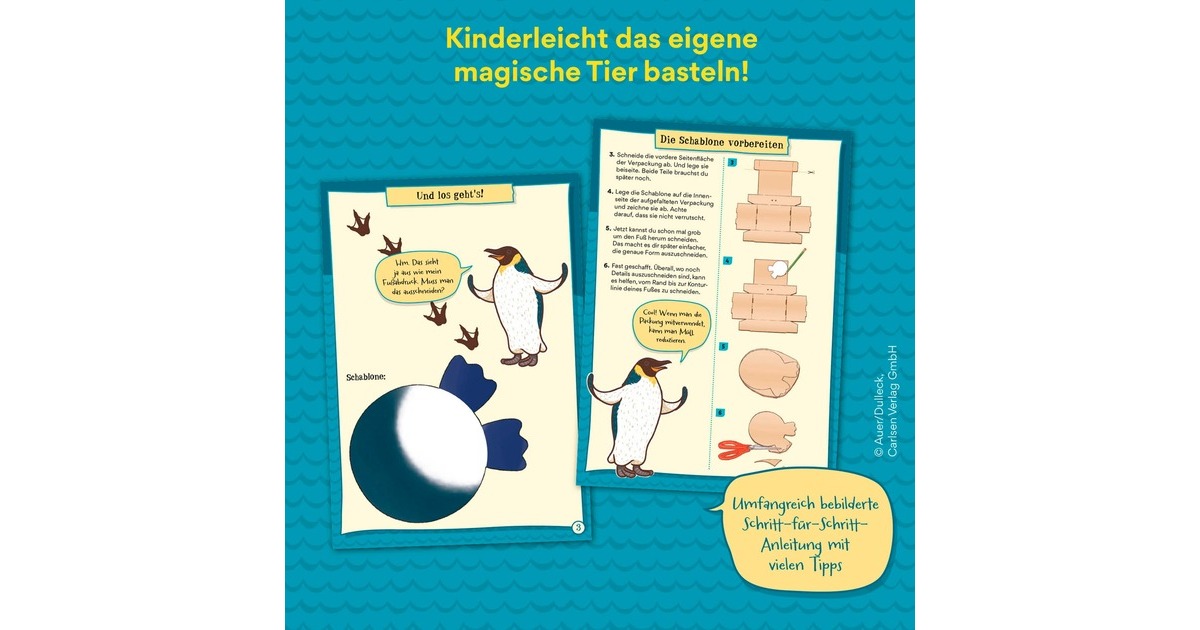 KOSMOS Die Schule der magischen Tiere - Gips-Spaß mit Juri, Basteln
