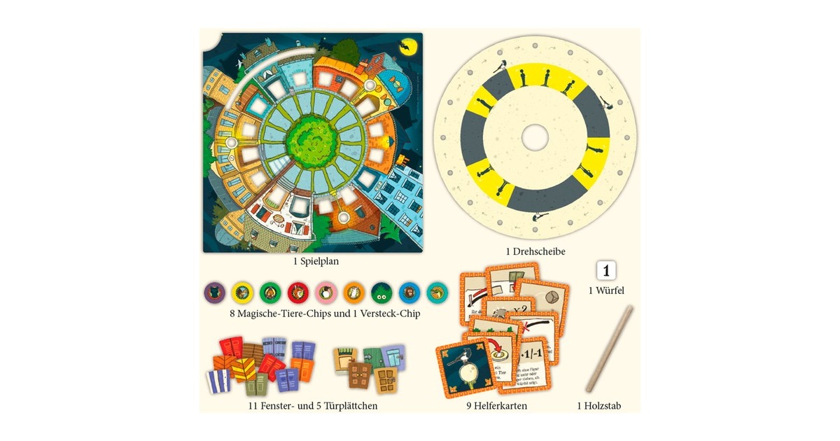 KOSMOS Die Schule der magischen Tiere - Nicht zu fassen!, Brettspiel