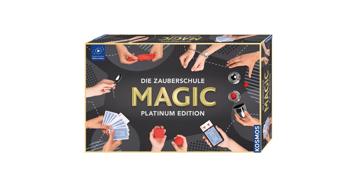 KOSMOS Die Zauberschule Magic - Platinum Edition, Zauberkasten