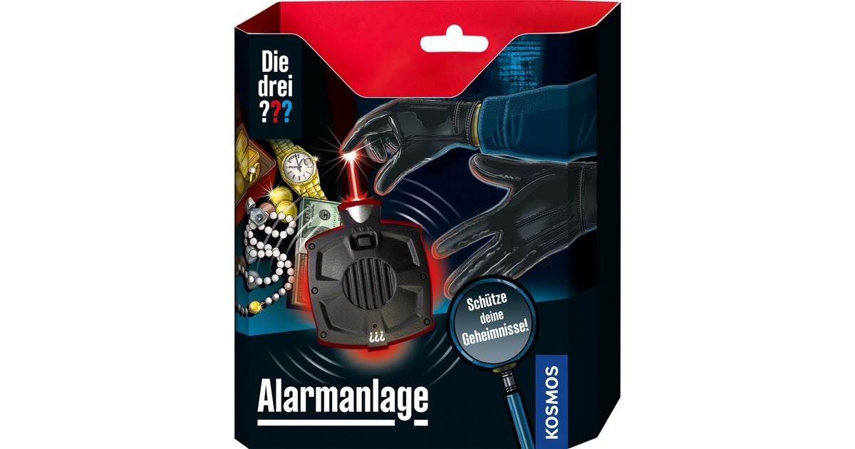 KOSMOS Die drei ??? Alarmanlage 2022, Detektiv-Sets