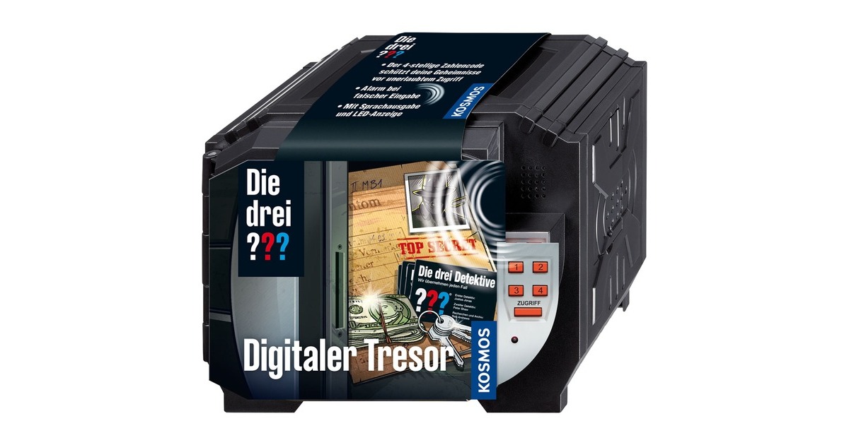 KOSMOS Die drei ??? Digitaler Tresor, Detektiv-Sets