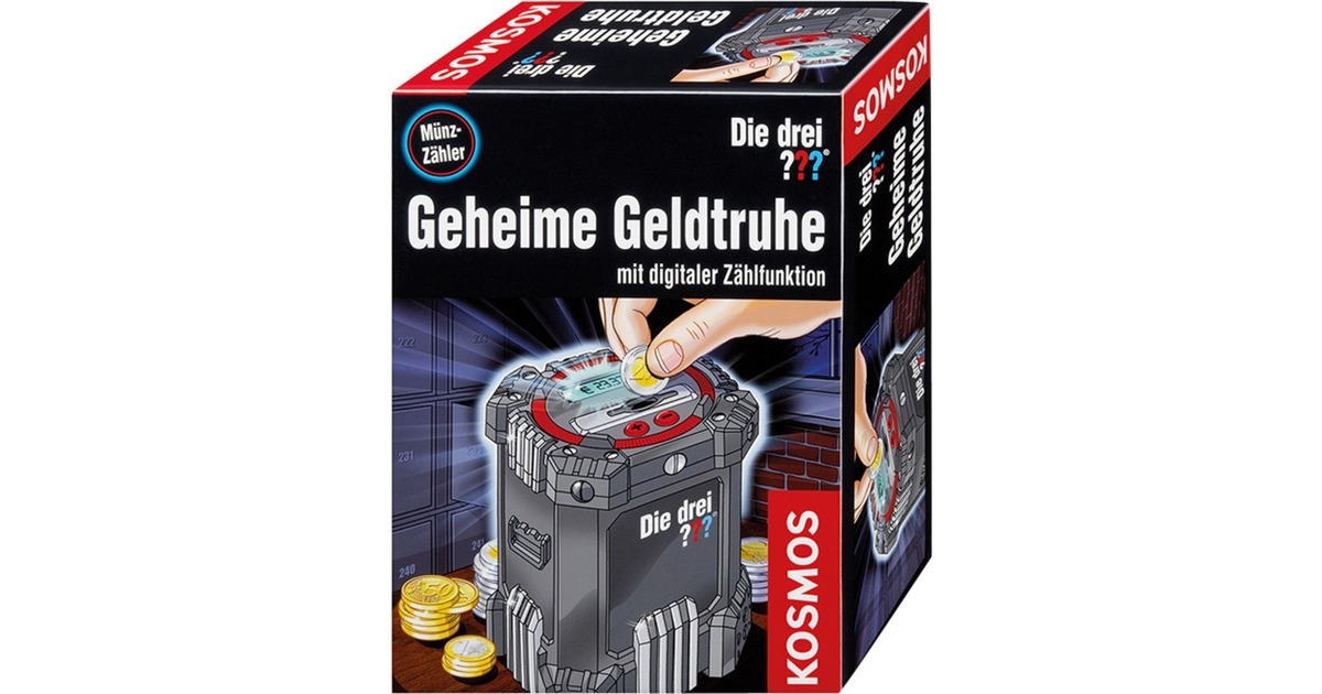 KOSMOS Die drei ??? Geheime Geldtruhe, Dose KOSMOS Die drei ??? Geheime Geldtruhe, Dose