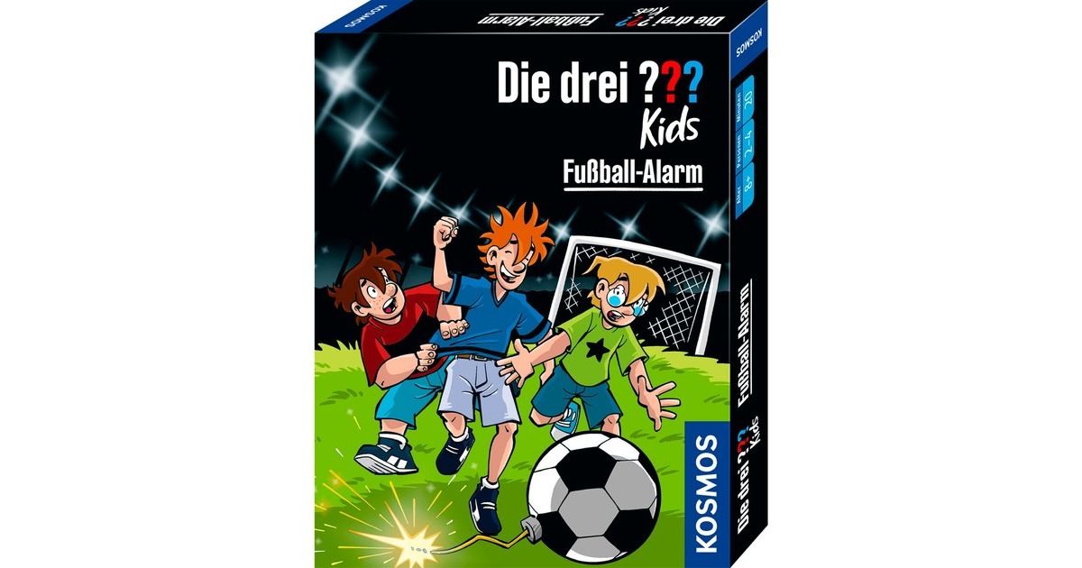 KOSMOS Die drei ??? Kids - Fußball-Alarm, Kartenspiel