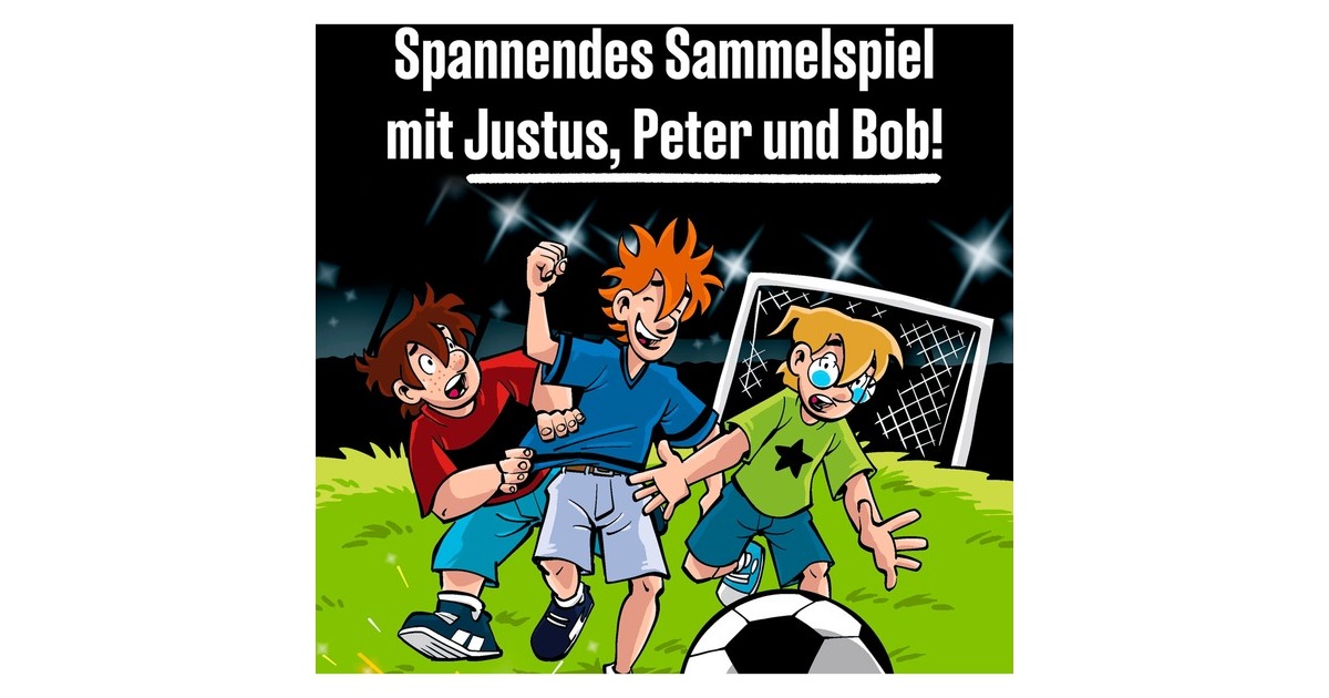 KOSMOS Die drei ??? Kids - Fußball-Alarm, Kartenspiel