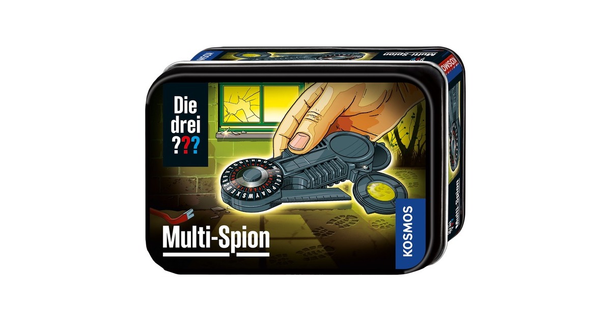 KOSMOS Die drei ??? Multi-Spion, Detektiv-Sets(Metalldose)