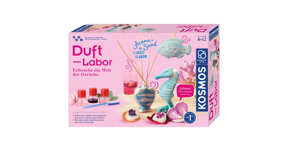 KOSMOS Duft-Labor, Experimentierkasten