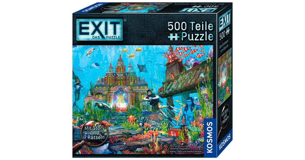 KOSMOS EXIT - Das Puzzle: Der Schlüssel von Atlantis(500 Teile)