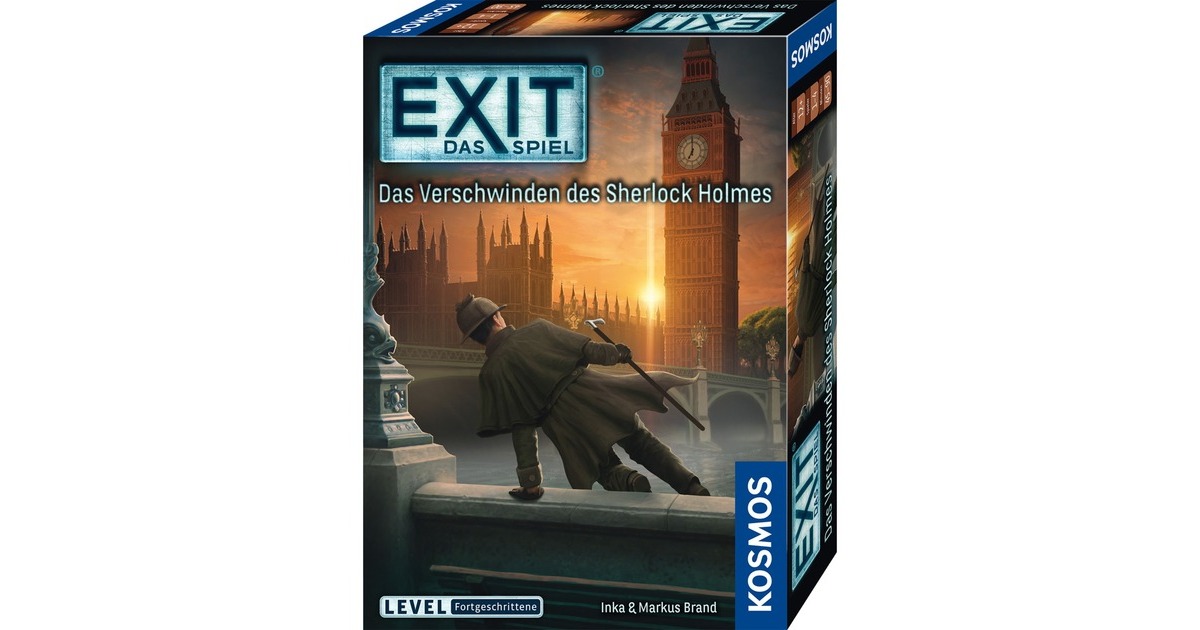 KOSMOS EXIT - Das Spiel - Das Verschwinden des Sherlock Holmes, Partyspiel