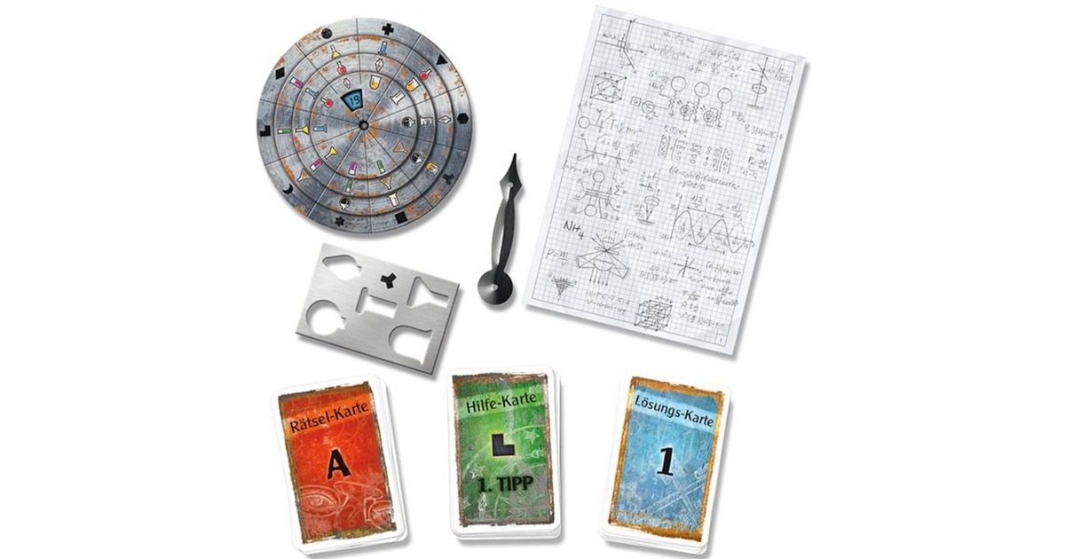 KOSMOS EXIT - Das Spiel - Das geheime Labor, Partyspiel(Kennerspiel des Jahres 2017)