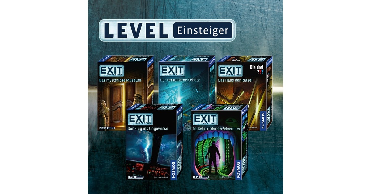 KOSMOS EXIT - Das Spiel - Die verlassene Hütte, Partyspiel(Kennerspiel des Jahres 2017)