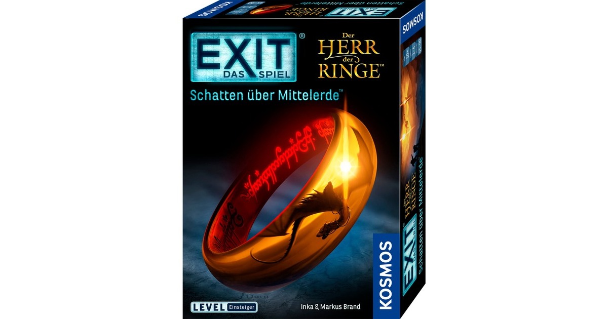 KOSMOS EXIT - Das Spiel - Schatten über Mittelerde, Partyspiel