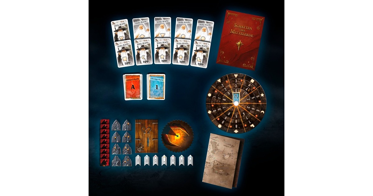 KOSMOS EXIT - Das Spiel - Schatten über Mittelerde, Partyspiel