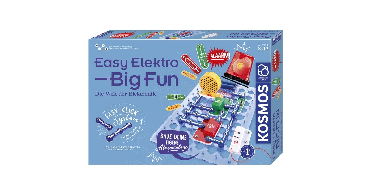 KOSMOS Easy Elektro - Big Fun, Experimentierkasten