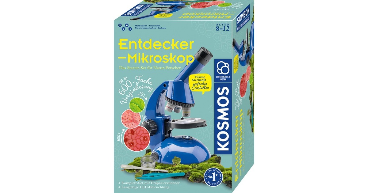 KOSMOS Entdecker-Mikroskop, Experimentierkasten