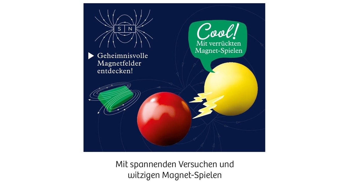 KOSMOS Fun Science Magie der Magnete, Experimentierkasten