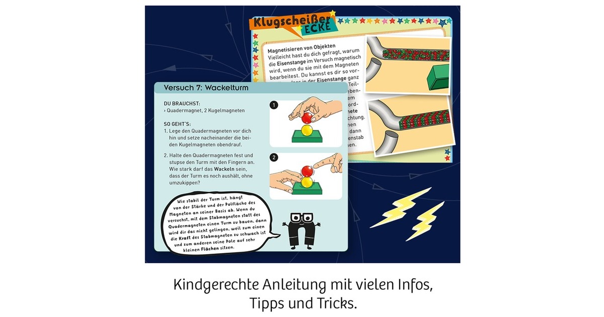 KOSMOS Fun Science Magie der Magnete, Experimentierkasten