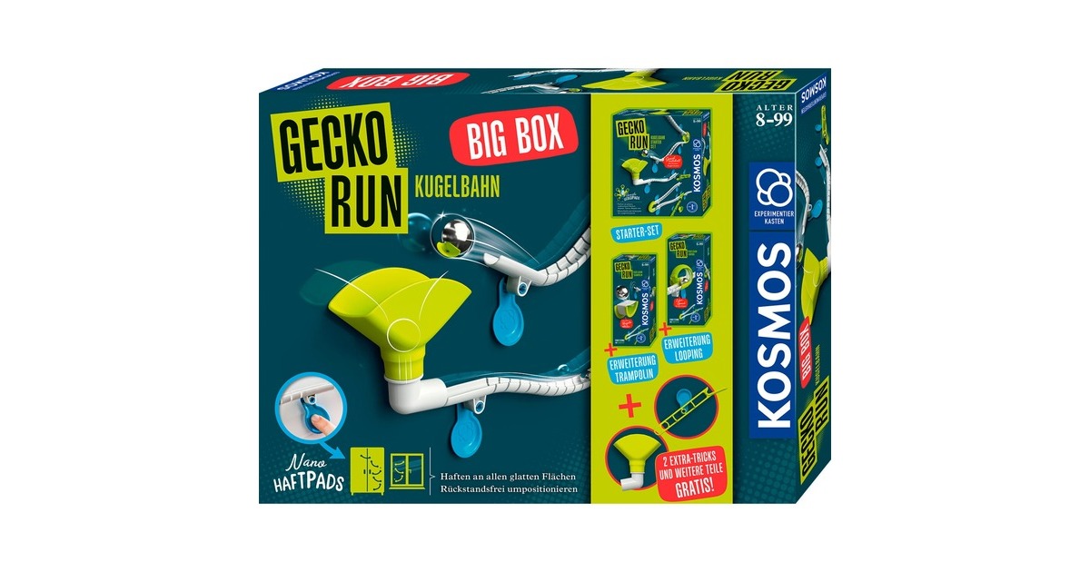 KOSMOS Gecko Run - Big Box, Kugelbahn